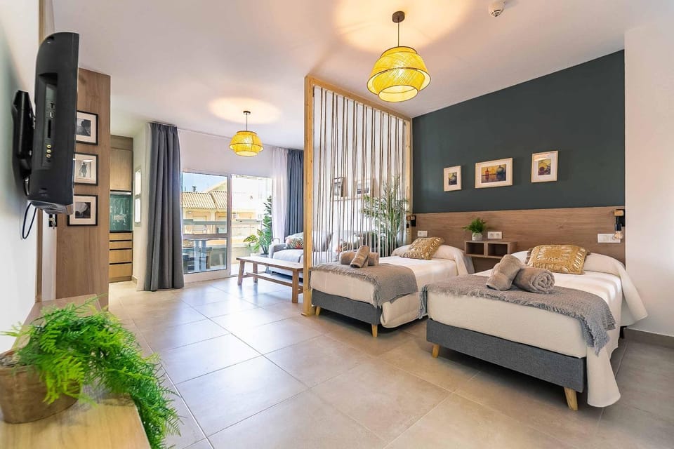 Living room, Seating area, Bedroom