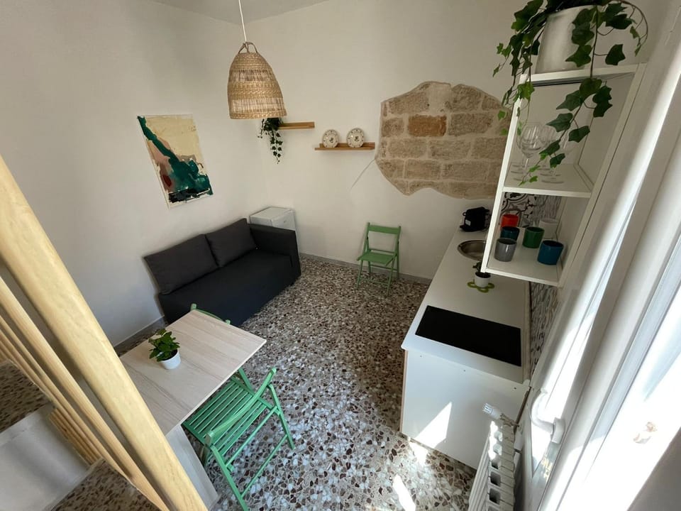 Living room, kitchen
