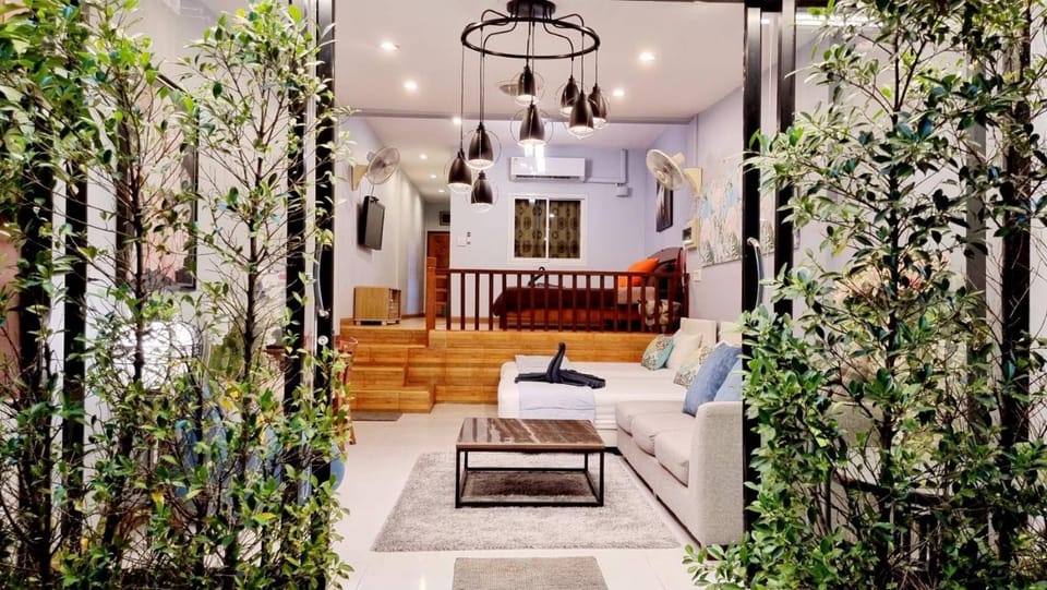 Facade/entrance, Living room, Bedroom