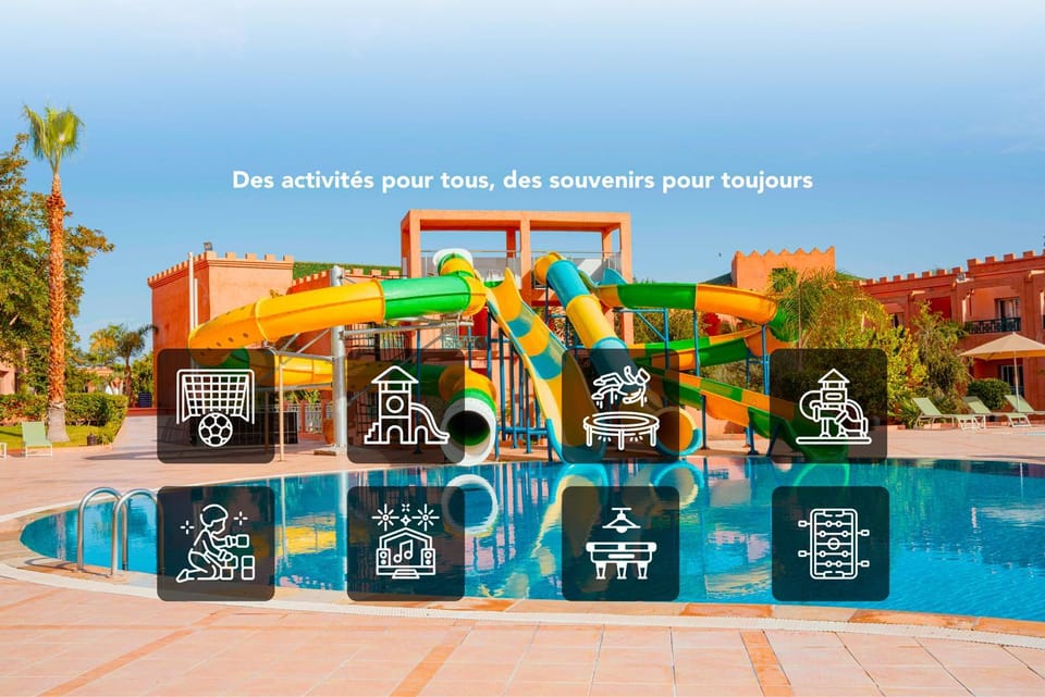 Aqua park, Swimming pool