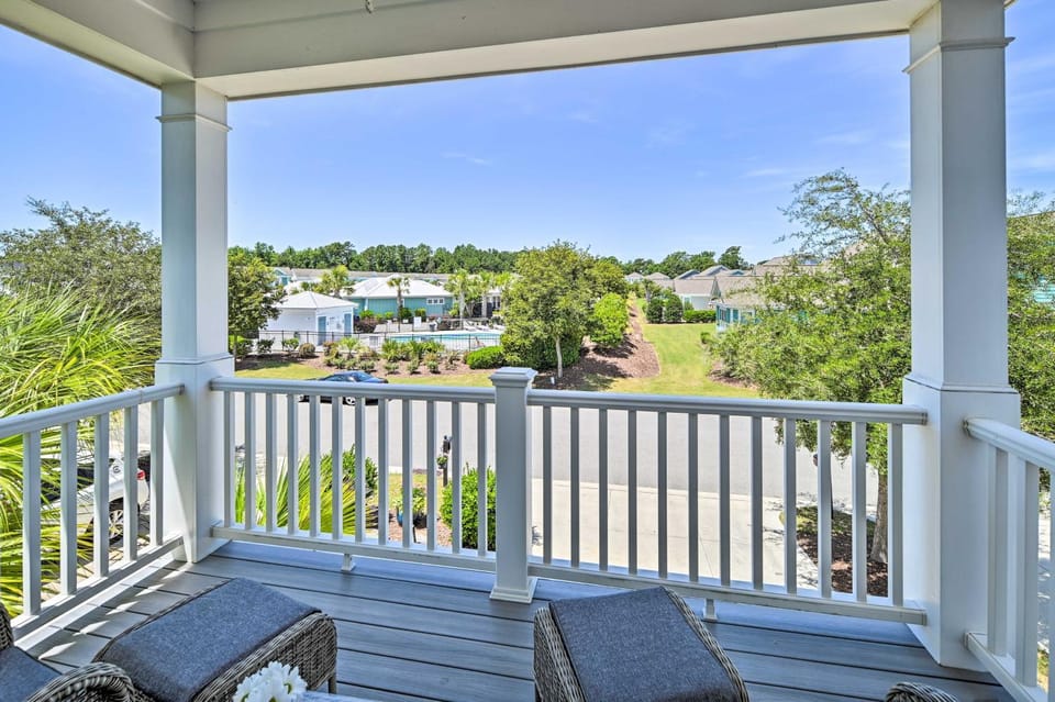 Luxury Barefoot Resort Retreat: Pool, Marina Views House in North Myrtle Beach