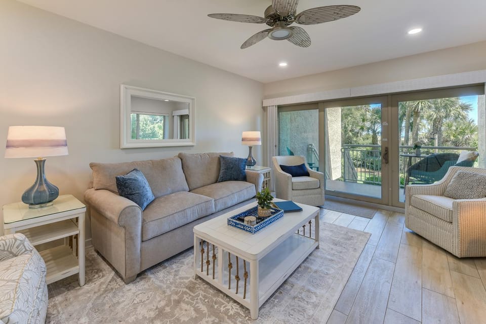 Palmetto Dunes Villa w/ Views: Steps to Beach! Villa in Hilton Head Island