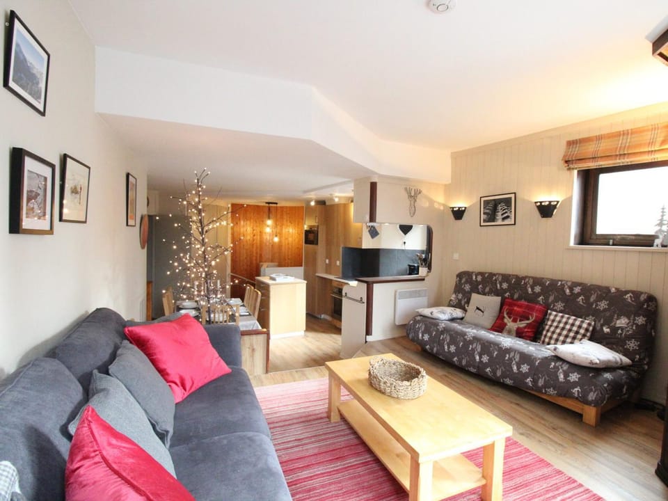 Avoriaz, 3 pièces, 6 pers, balcon, vue montagne - FR-1-633-55 Apartment in Avoriaz