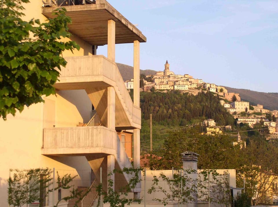 Property building, Sunset