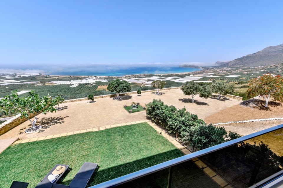 Bird's eye view, Sea view