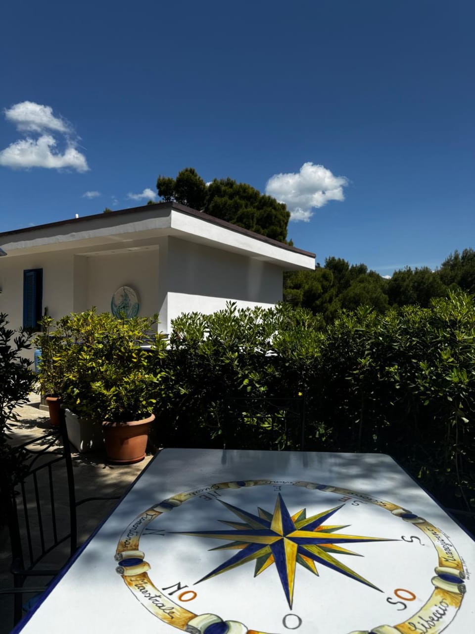 Property building, Patio