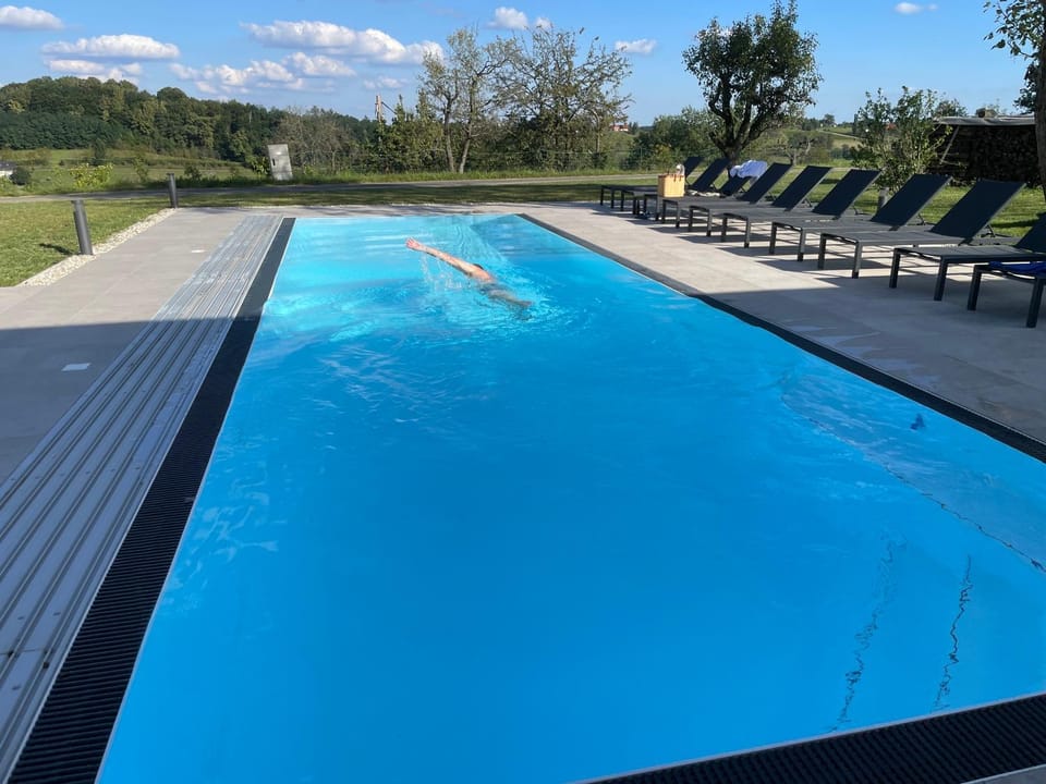 Day, Pool view, Swimming pool, sunbed