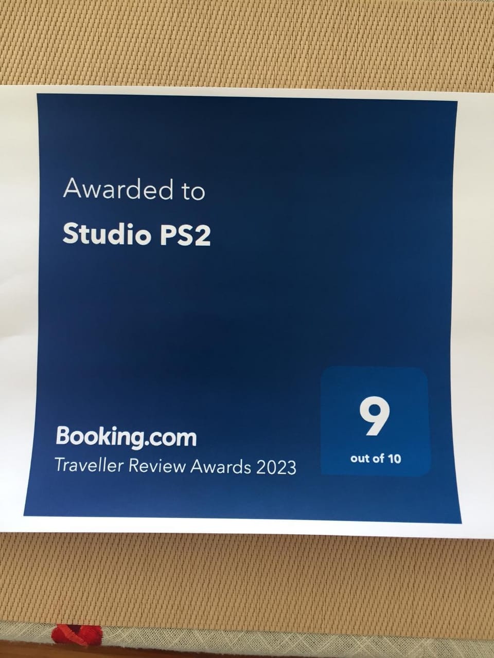 Certificate/Award