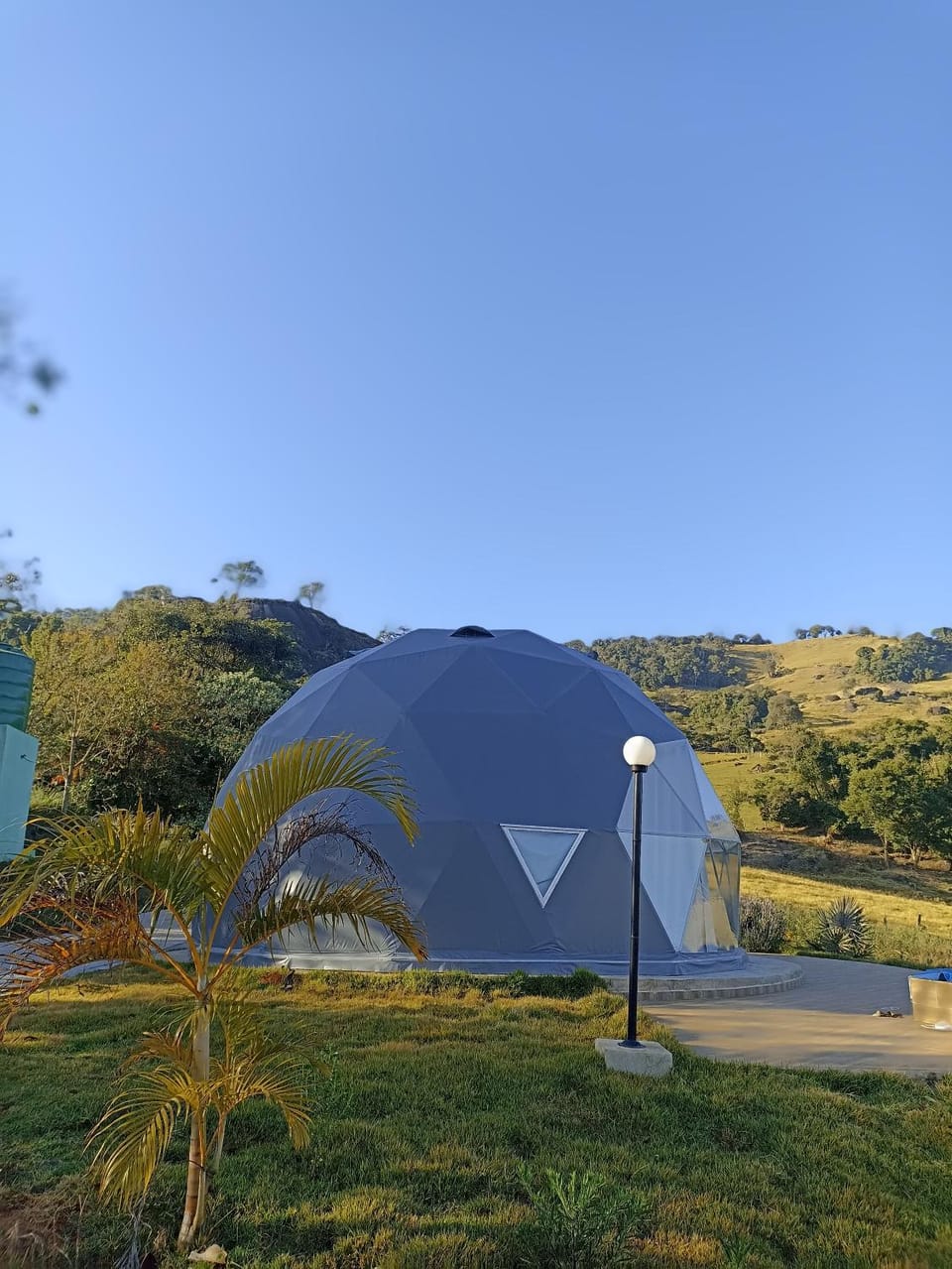 Domo geodésico_conforto e relaxamento na natureza Luxury tent in State of São Paulo