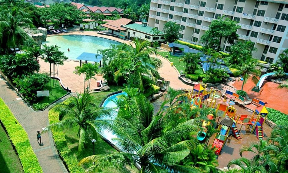 Bird's eye view, Aqua park