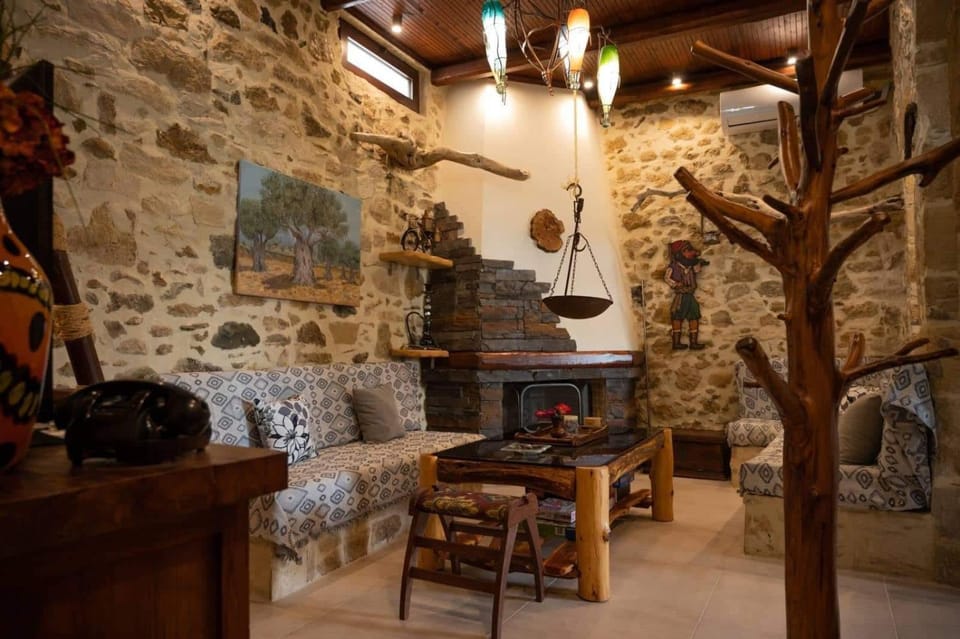 Dioni Stone House Chalet in Crete