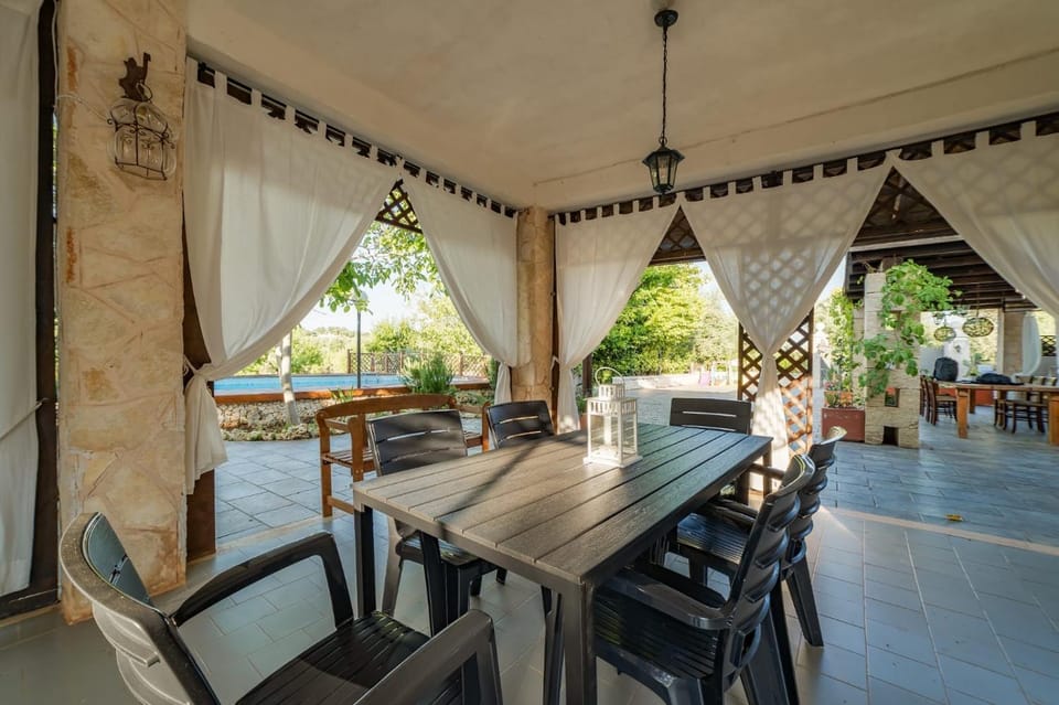 Patio, Living room, Seating area