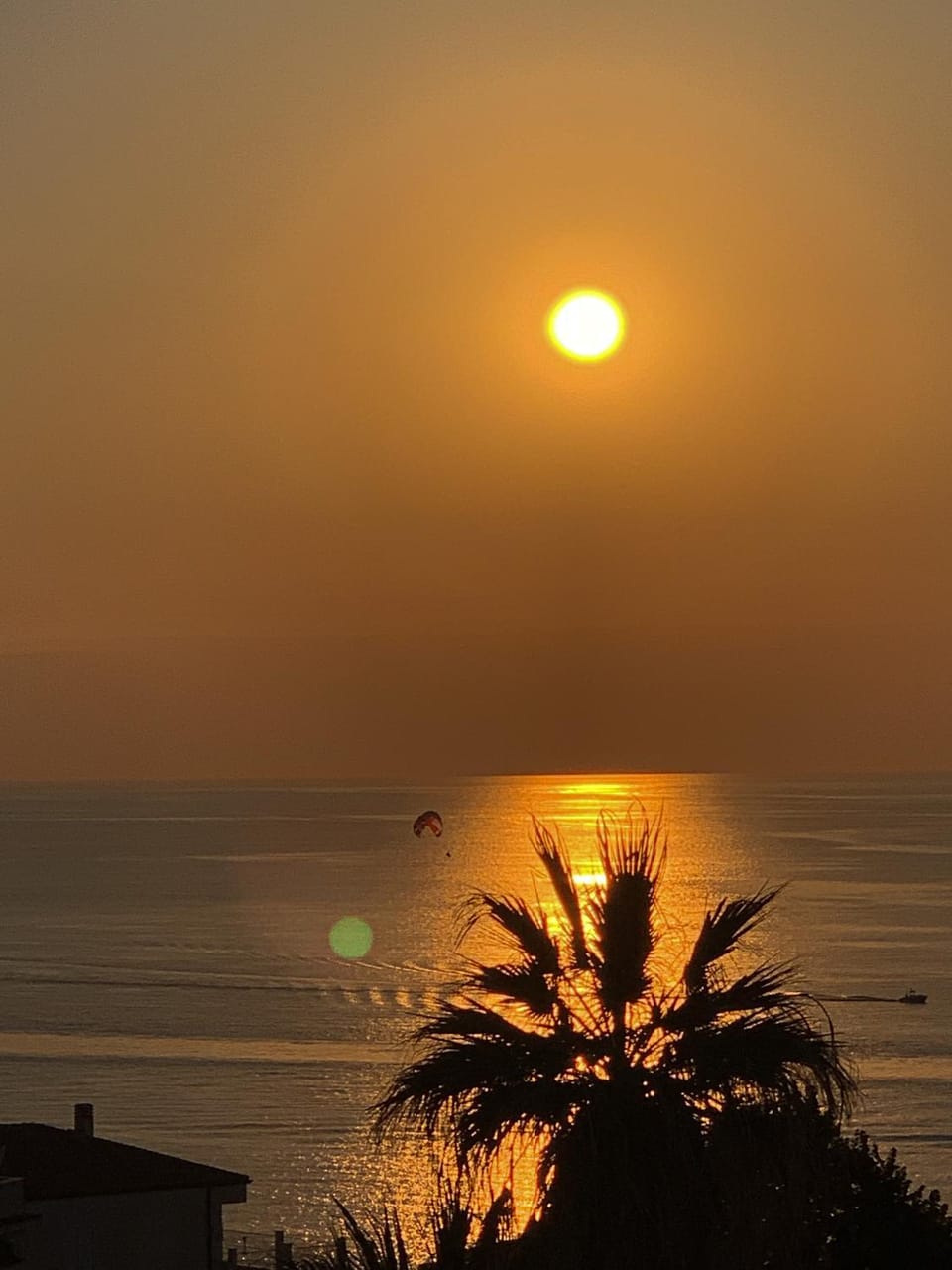 Natural landscape, Sea view, Sunset