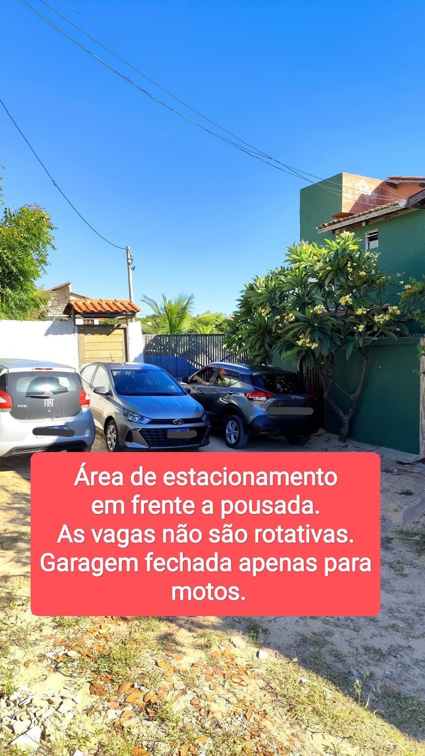 Property building, Text overlay, Parking