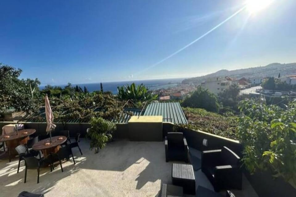 Patio, Day, Natural landscape, View (from property/room), Balcony/Terrace, Dining area, Mountain view, Sea view