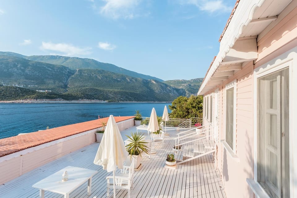 Patio, Natural landscape, Mountain view, Sea view