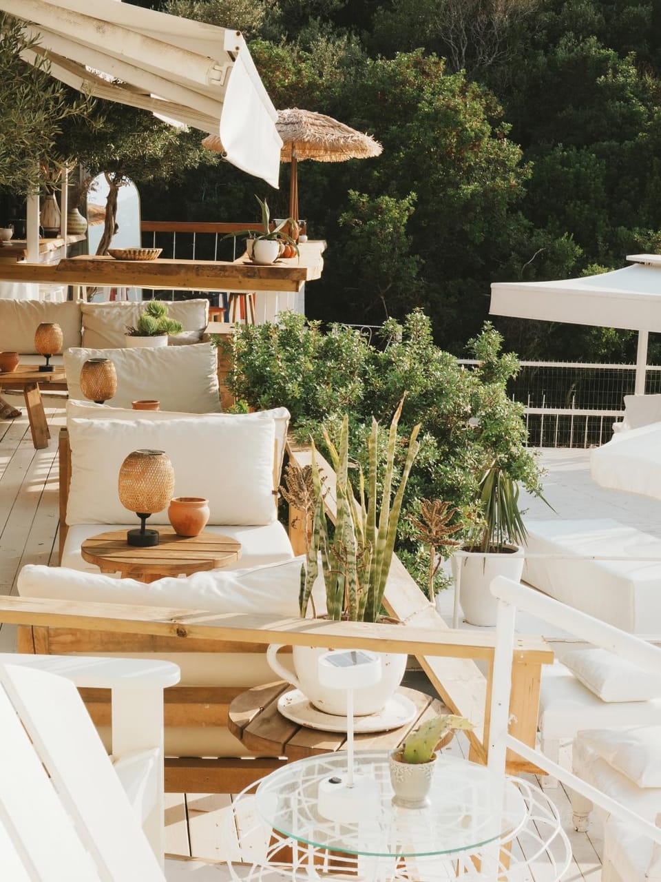 Seating area, Sea view