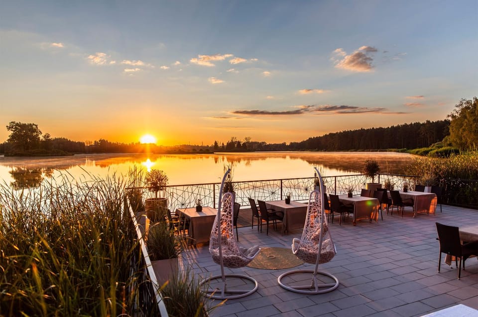 Lake view, Sunrise