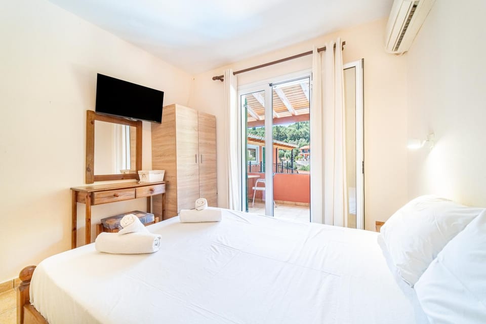 Property building, Living room, Bedroom