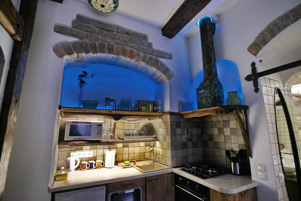 Coffee/tea facilities, Kitchen or kitchenette, Dining area, minibar, oven, pet friendly, stove, kitchen