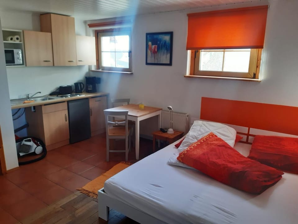 Property building, Living room, Bedroom
