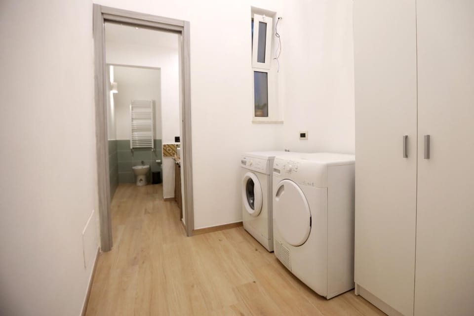 Bathroom, laundry