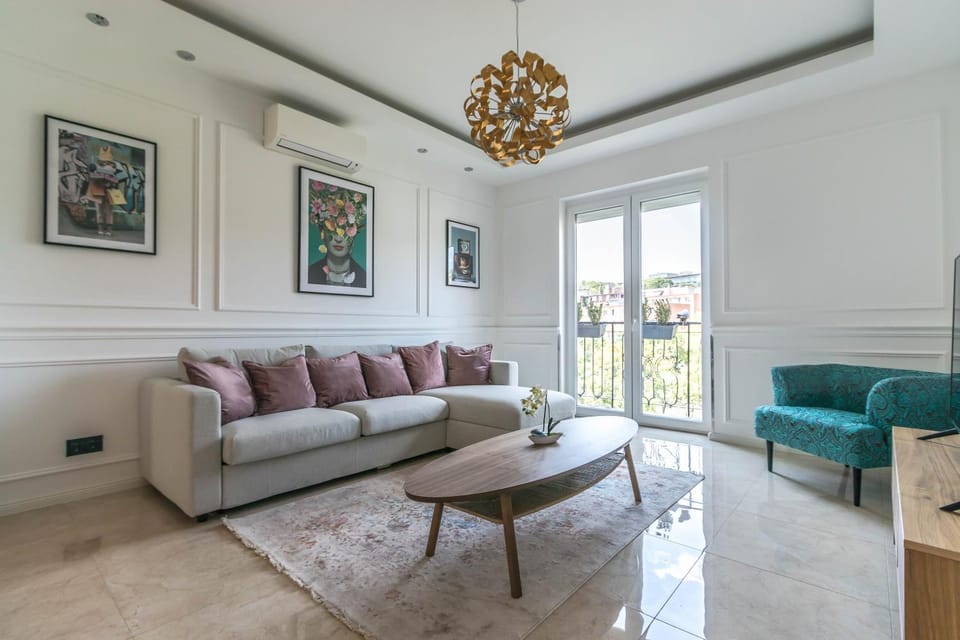 Living room, Seating area, air conditioner