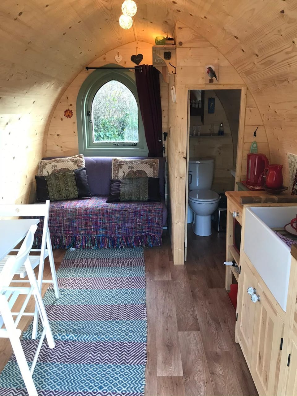 Robins Nest glamping pod North Wales Apartment in Wales