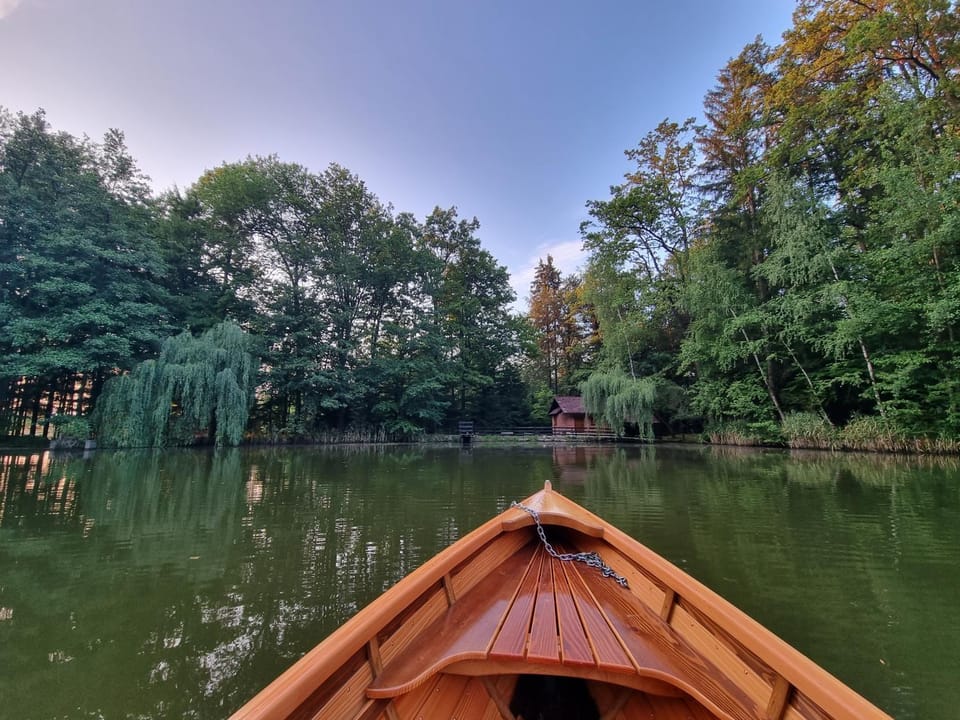 Day, Natural landscape, Activities, Fishing, Fishing, Canoeing, Lake view