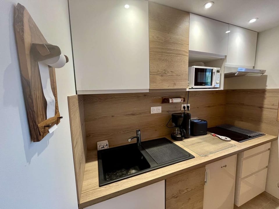 Studio confortable à Vars, 4 couchages, à 100m des pistes, proche commerces, parfait pour vacances - FR-1-330B-195 Apartment in Provence-Alpes-Côte d'Azur