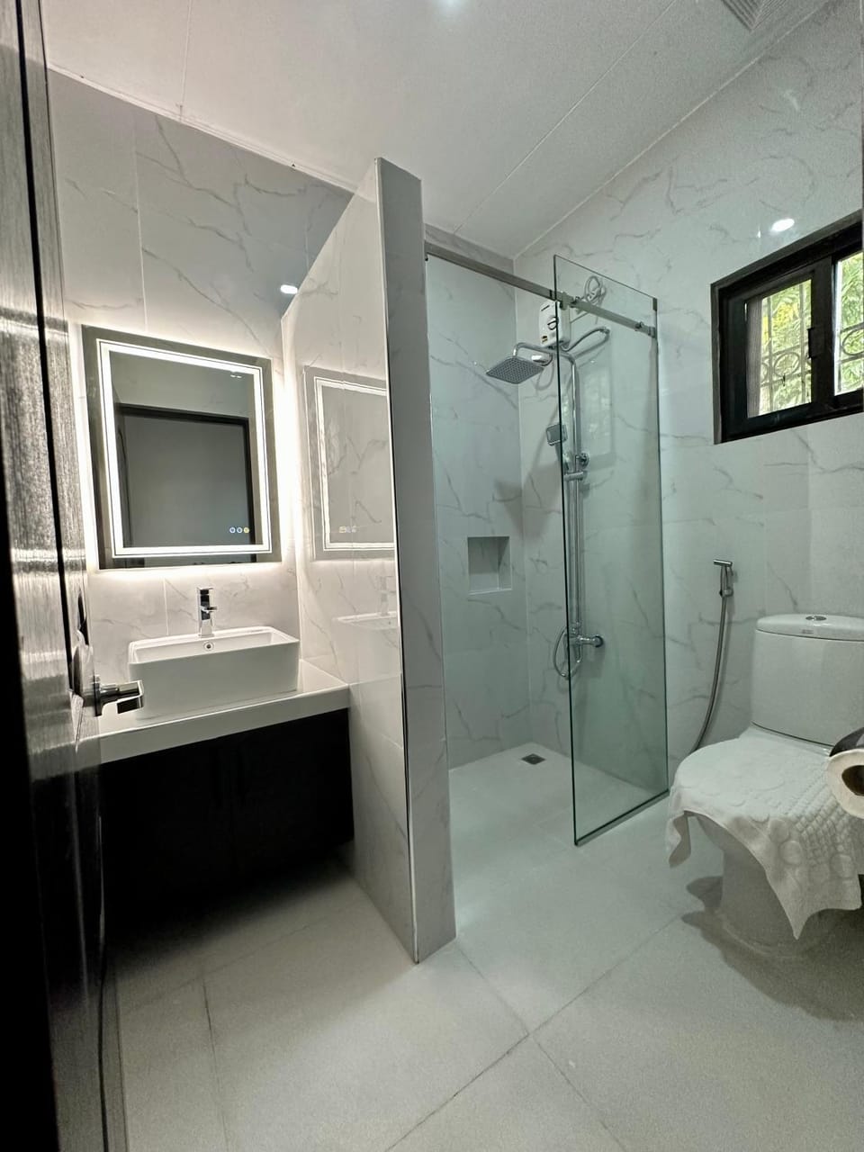 Shower, Toilet