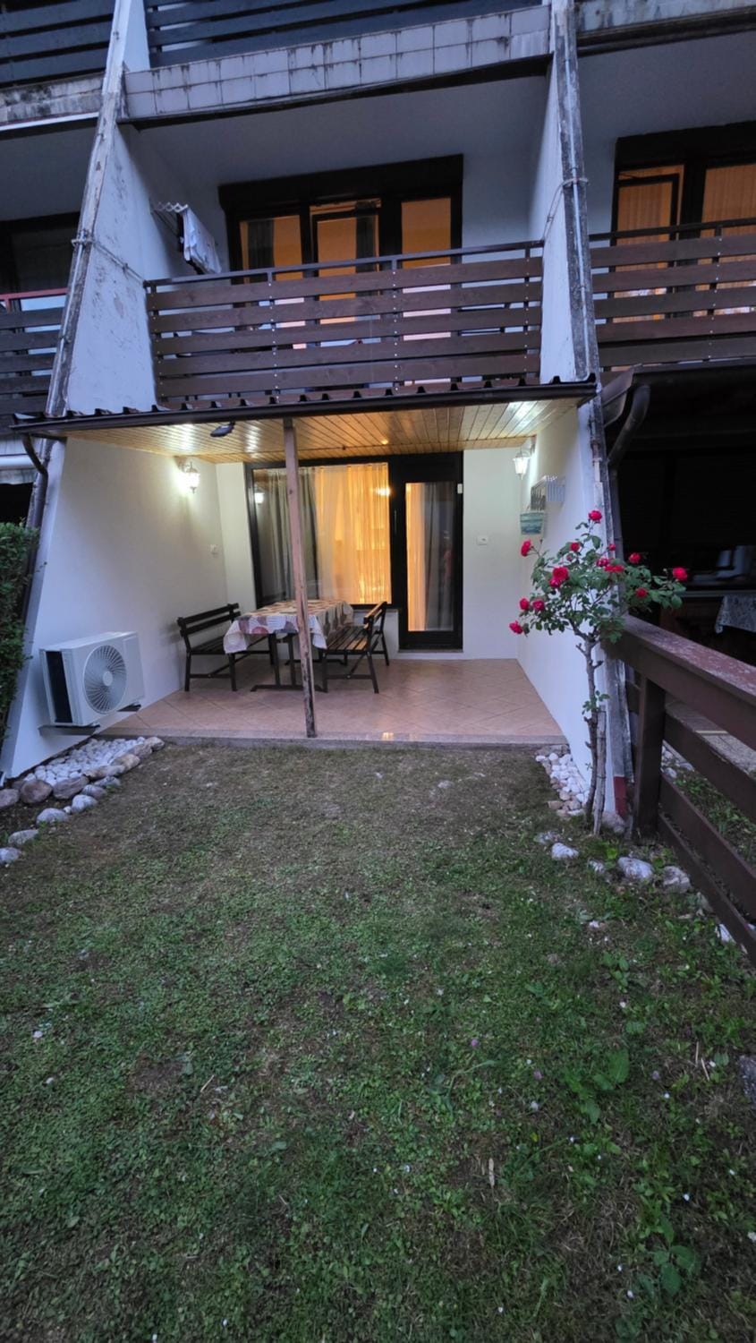 Patio, Day, Garden view