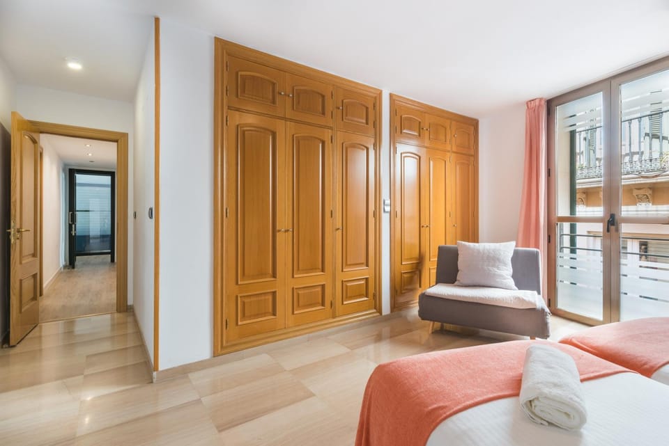 Living room, Bedroom