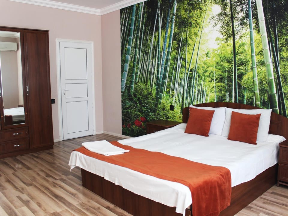 Bed, Bathroom, Bedroom