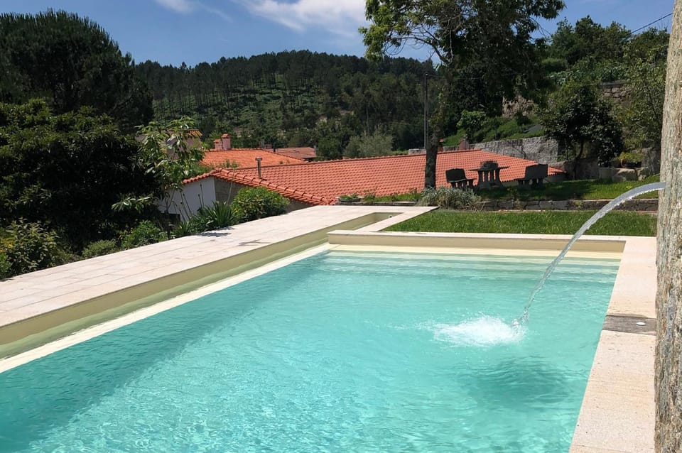 Natural landscape, Pool view, Swimming pool