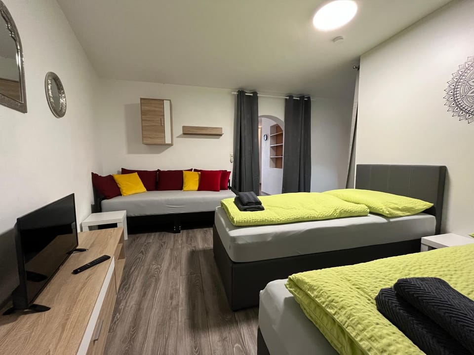 Living room, Bedroom