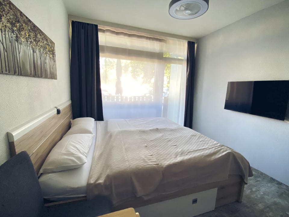 Bed, TV and multimedia, Photo of the whole room
