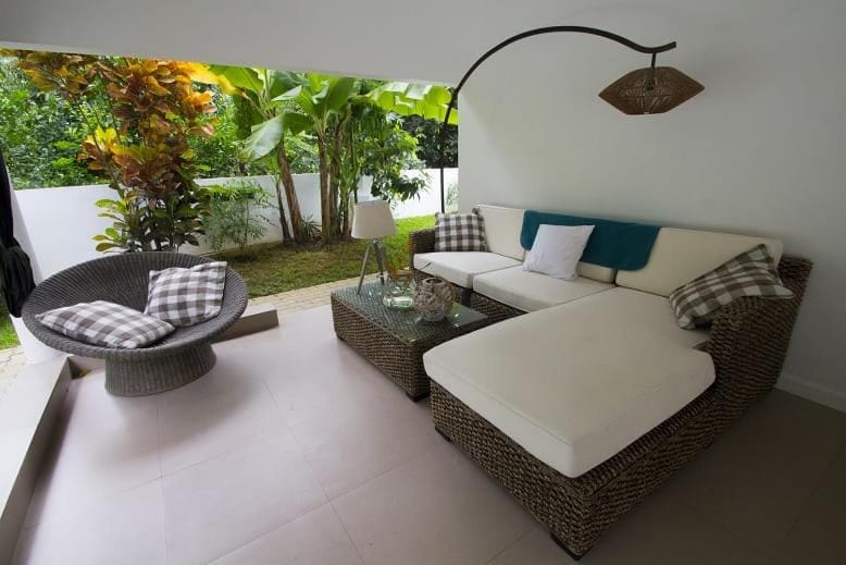 Seating area, Garden view