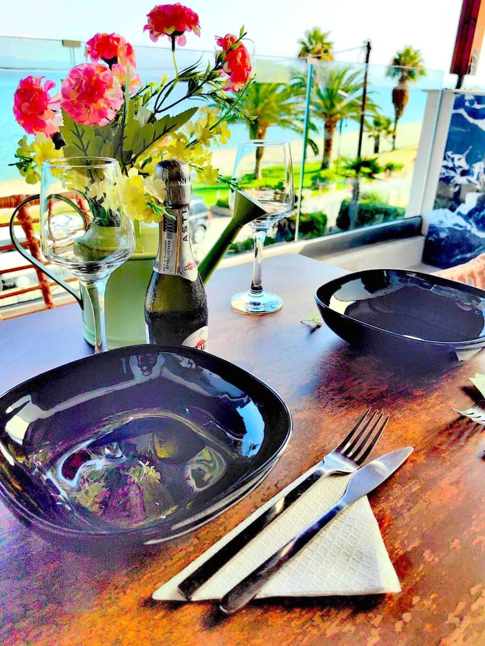 Lux Suite Sea Front Avra Apartment in Halkidiki