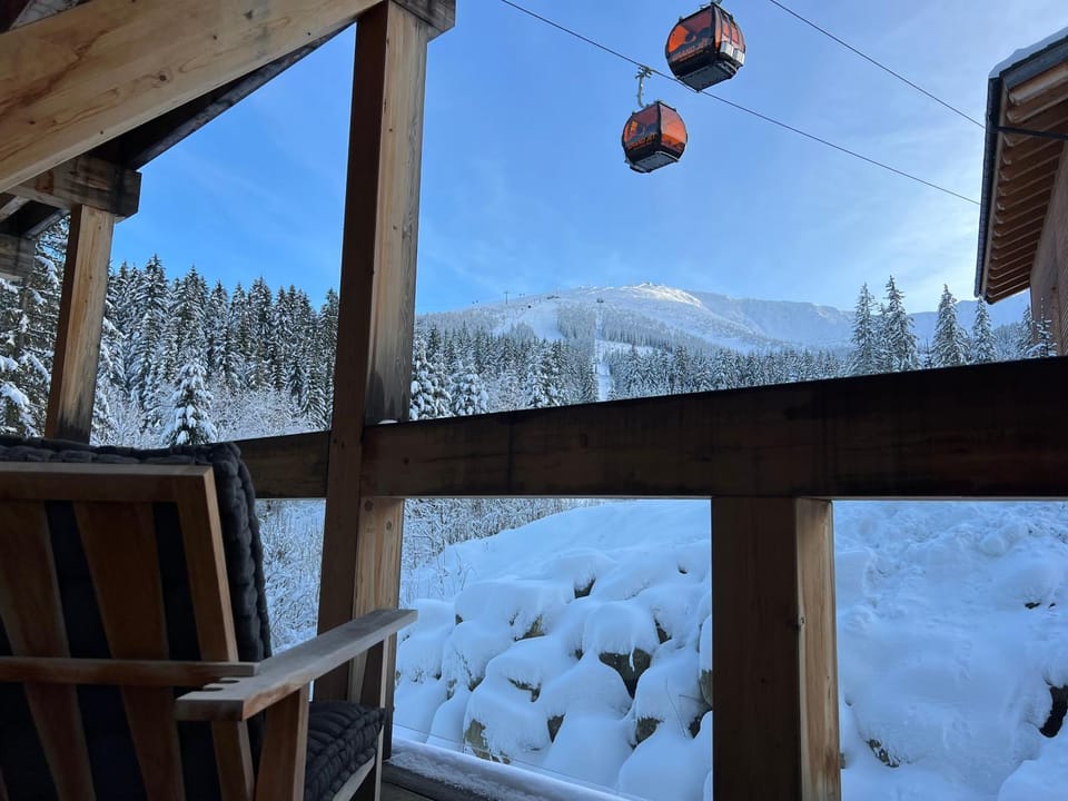 Natural landscape, Winter, View (from property/room), Mountain view