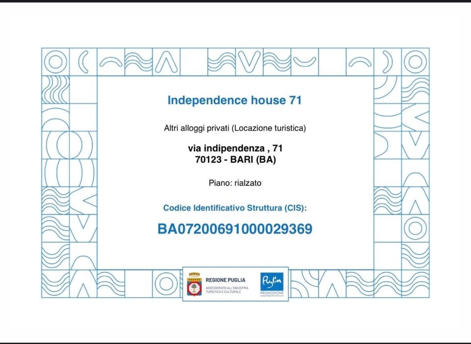 Independence house 71 Apartment in Bari