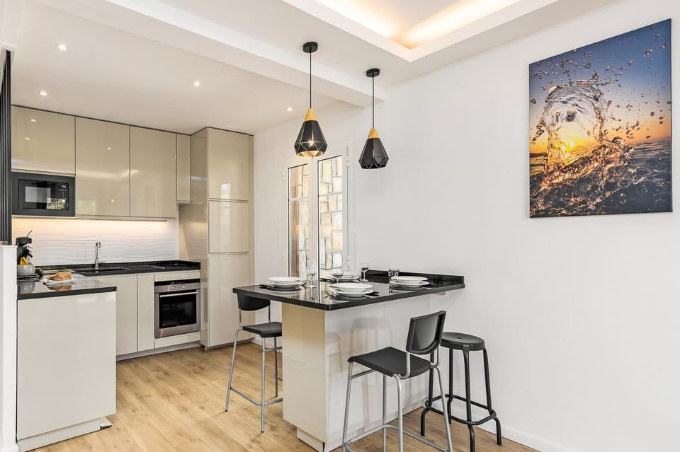 "Les Orchidées" Cosy et rénové, Proche Mer, Gare Apartment in Roquebrune-Cap-Martin