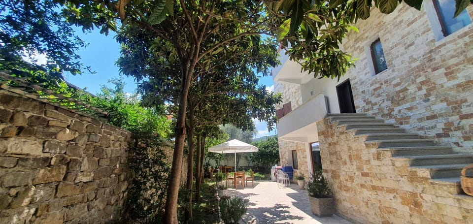 Property building, Patio, Spring, Day, Inner courtyard view, Internal: Not applicable to any particular room