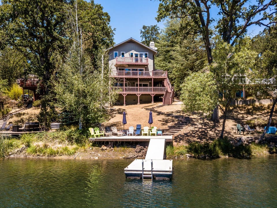 Better at the Lake Home with Private Dock House in Groveland