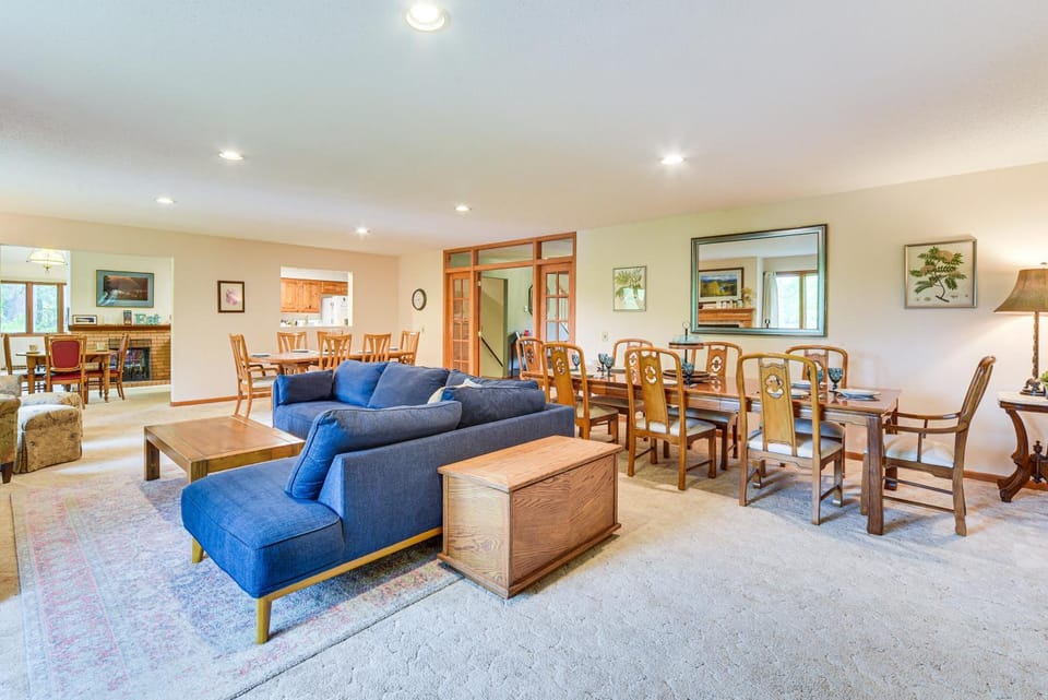 Lakeside Spooner Home w/ Game Room & Views! House in Wisconsin