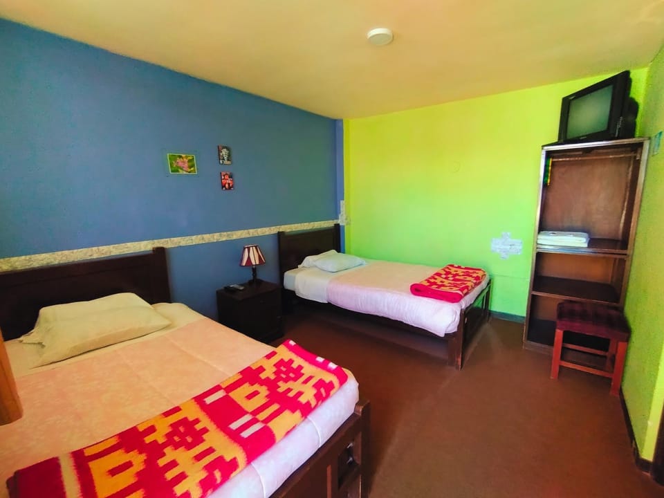 Bed, TV and multimedia, Photo of the whole room, Bedroom