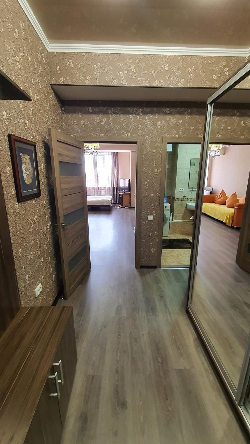 Orange apartment with panoramic view Apartment in Almaty Region, Kazakhstan