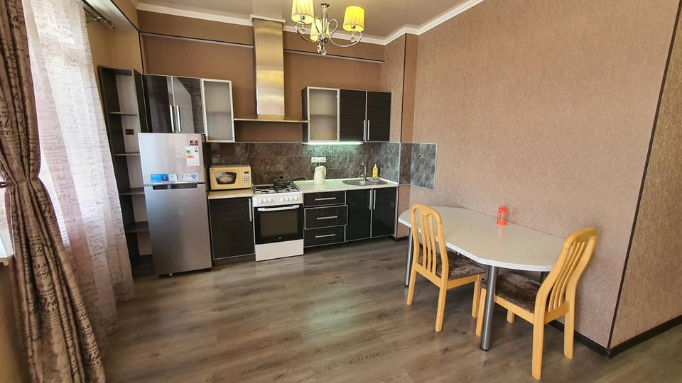 Orange apartment with panoramic view Apartment in Almaty Region, Kazakhstan