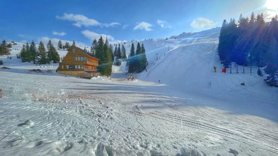 Day, Natural landscape, Winter, Skiing, Mountain view