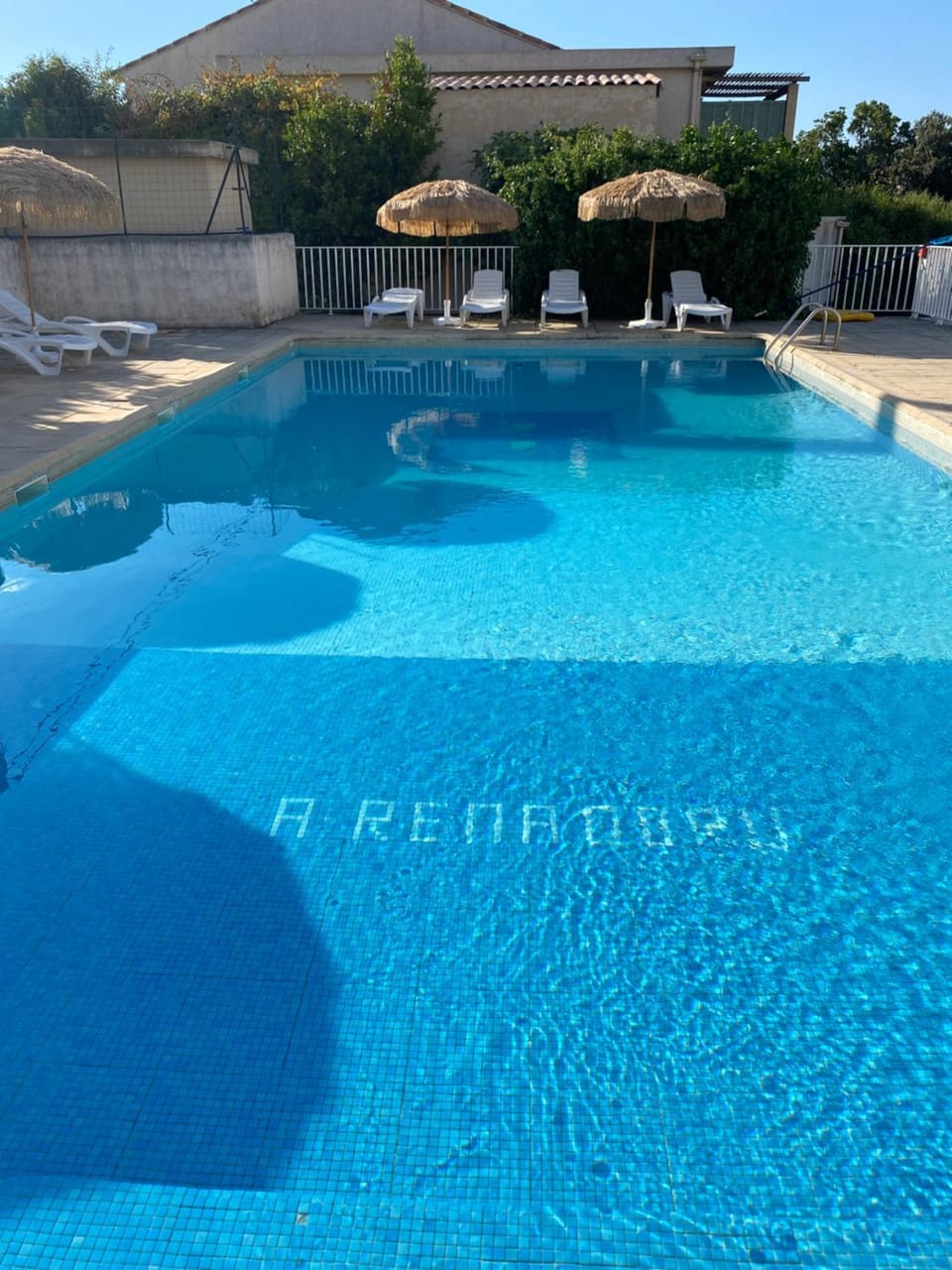 Pool view, Swimming pool, sunbed